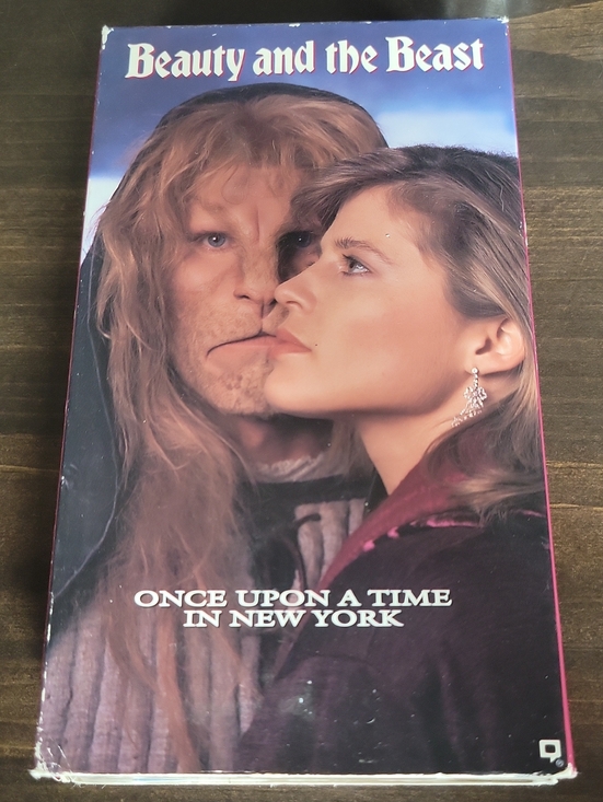 Other - Beauty and the Beast Once Upon a Time in New York VHS - Purple Cover Art Print